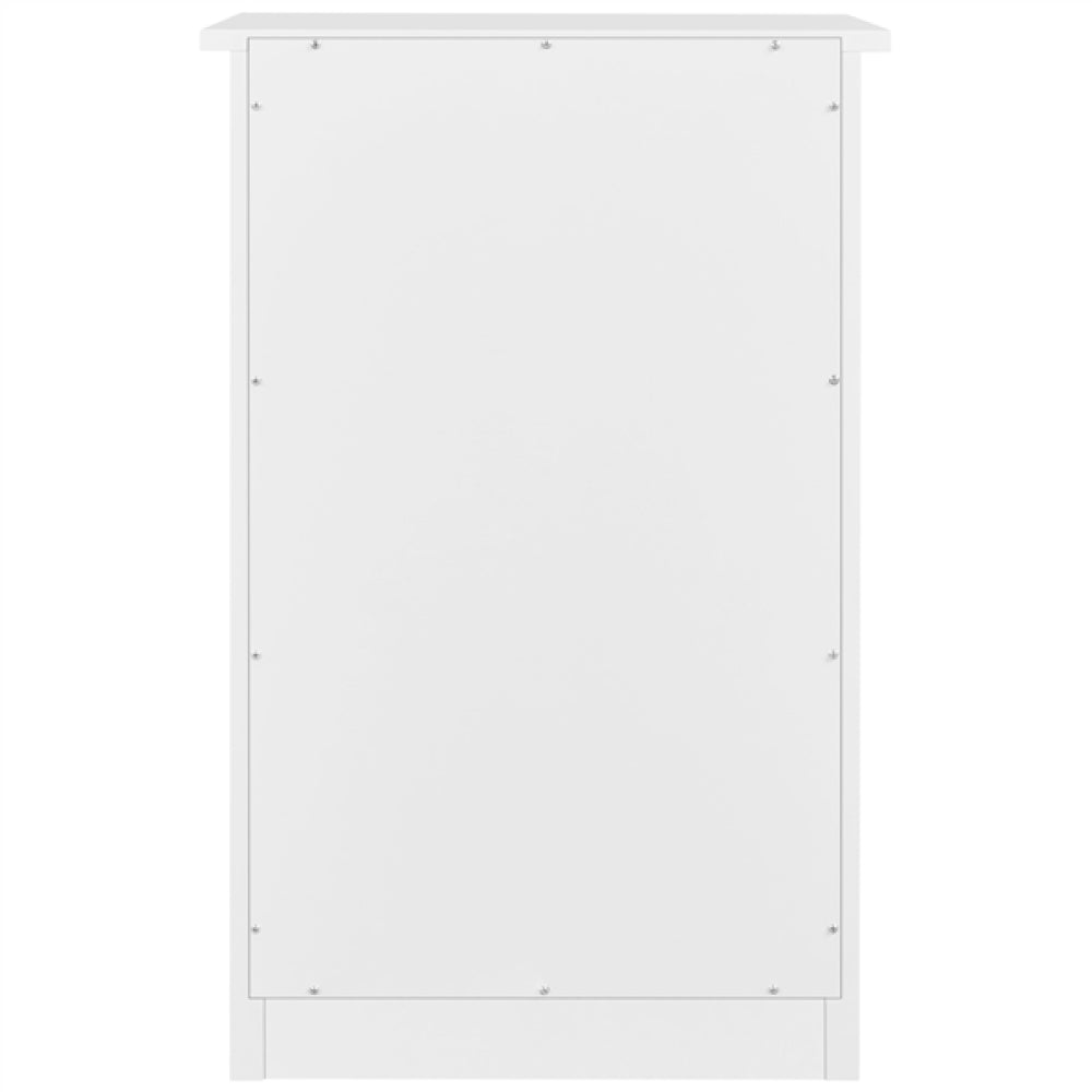 Extra Large End Table Classic Side Table Storage Cabinet