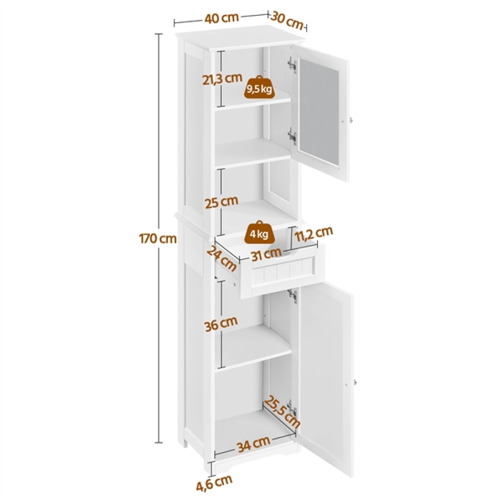 Freestanding Storage Cabinet with Door