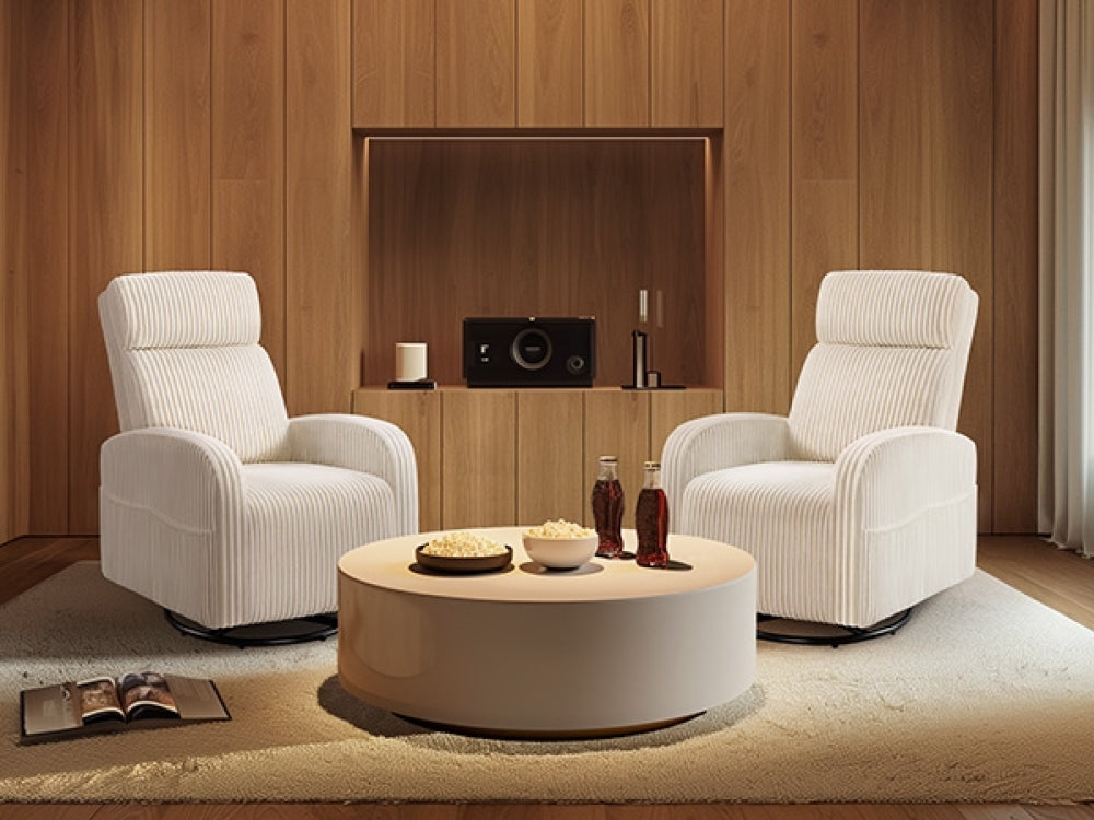 360-Degree Swiveling Nursing Glider Chair Rocking Chair
