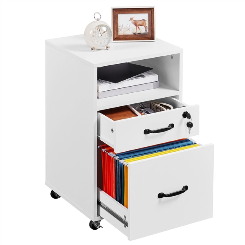 Brand New 2 Drawer Side Table End Table File Cabinet