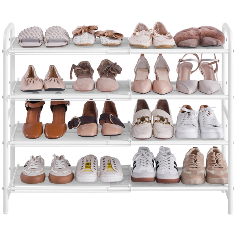 4 Tier Iron Shoe Rack Organiser