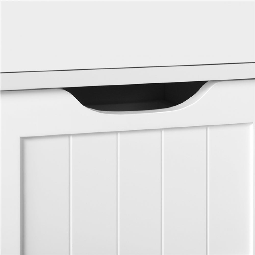 Wooden Bathroom Floor Cabinet Side Storage Organizer Cabinet