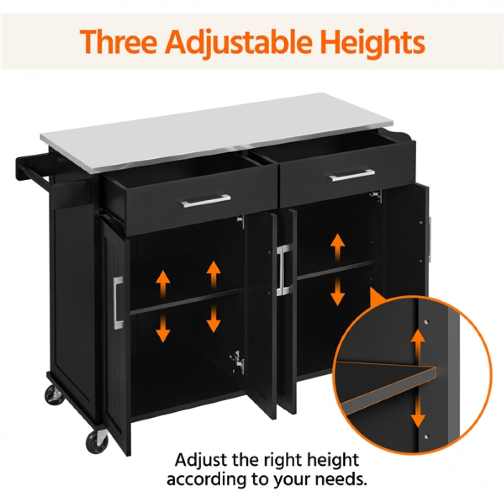 Kitchen Island Cart Kitchen Trolley On Wheels