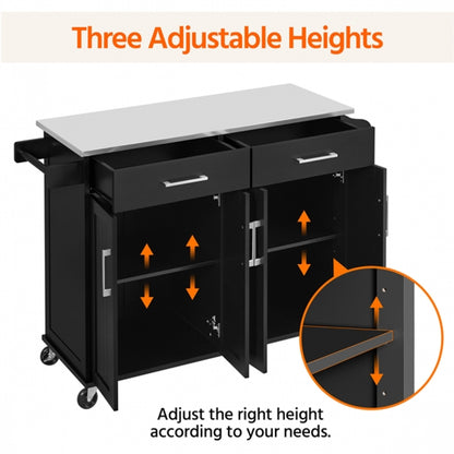 Kitchen Island Cart Kitchen Trolley On Wheels