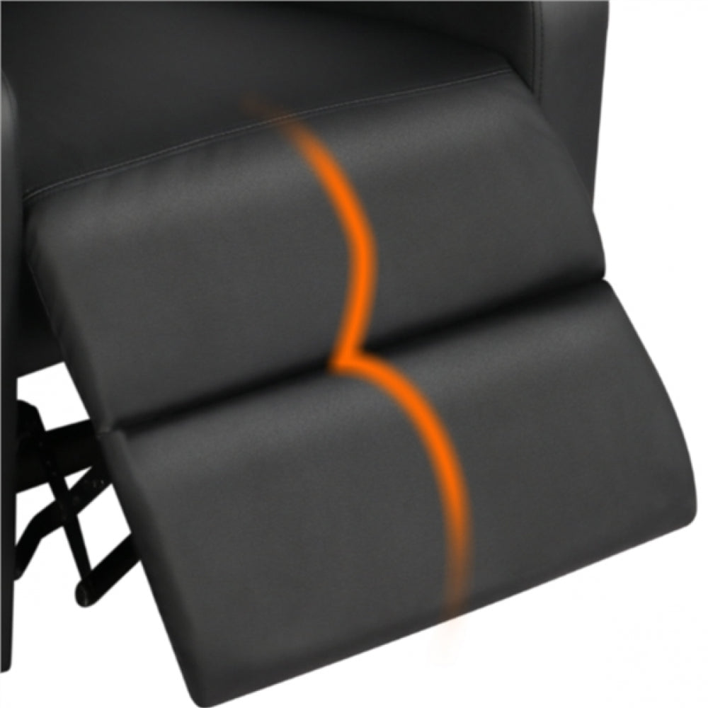 1 pair PU Leather Recliner Chairs Armchair