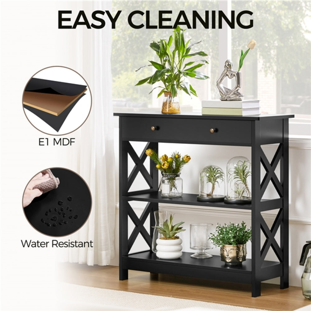 Wooden Console Table Entryway Table