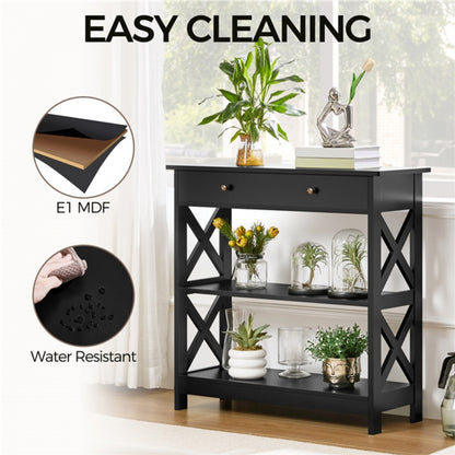 Wooden Console Table Entryway Table