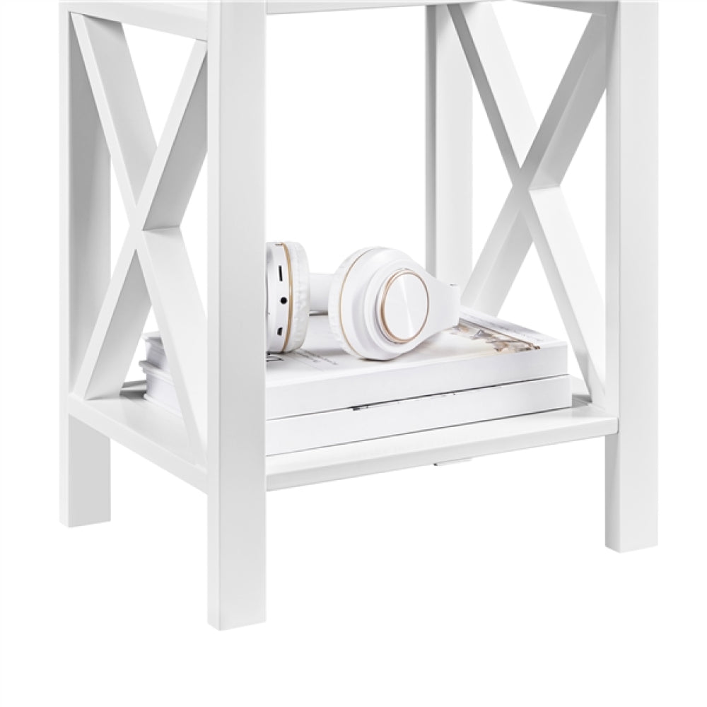 70cm Tall Bedside Table End Table Nightstand Side Table
