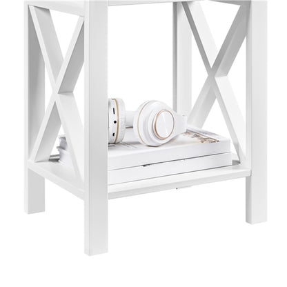 70cm Tall Bedside Table End Table