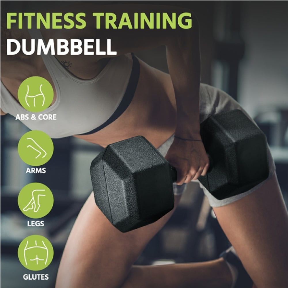 2x6kg Hexagon Dumbbells Set