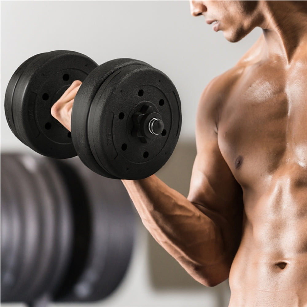 15kg/33lb Adjustable Dumbbell Weight Set