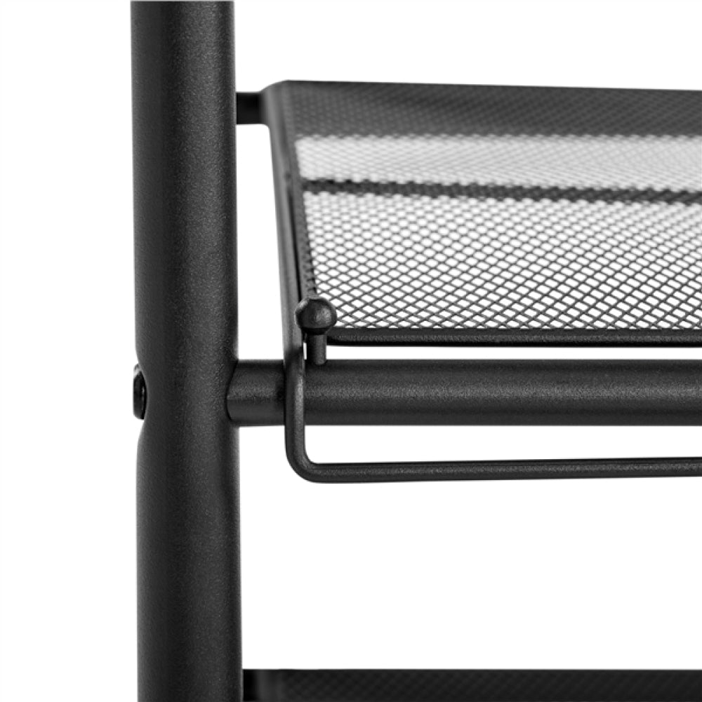 4-Tier Expandable Iron Shoe Rack