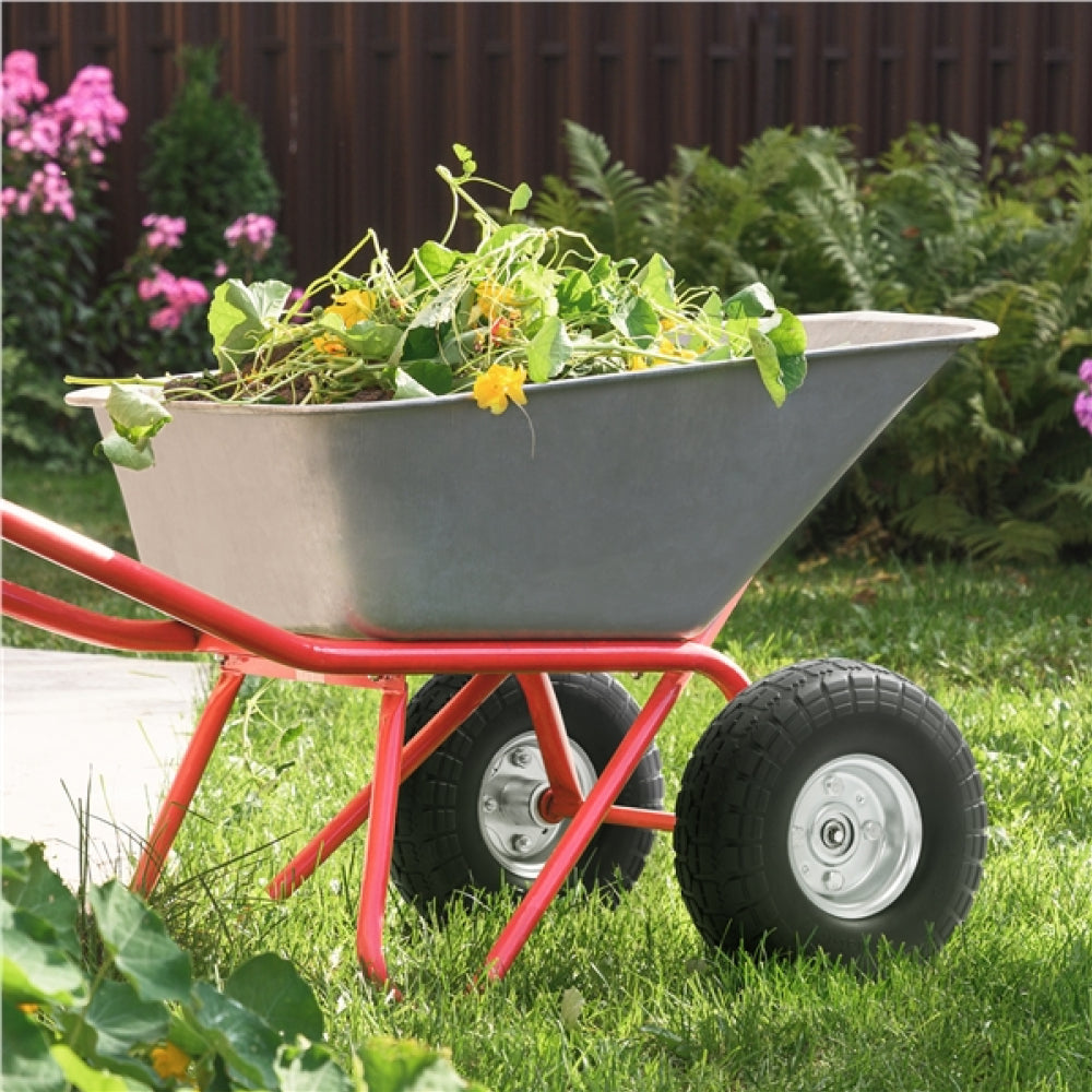 2PCS Garden Sack Truck Trolley Cart Wheel Tire Tyre
