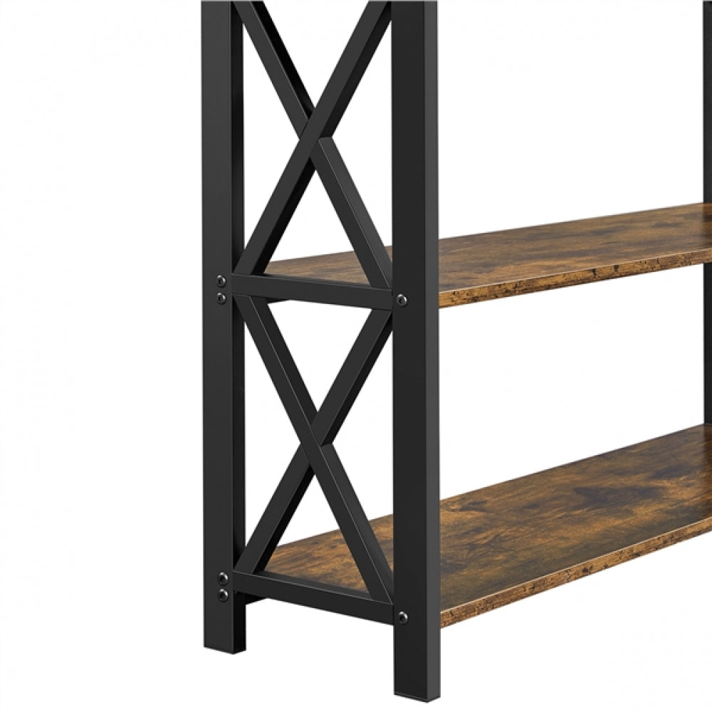 2-Tier X-Design Console Table Hall Table