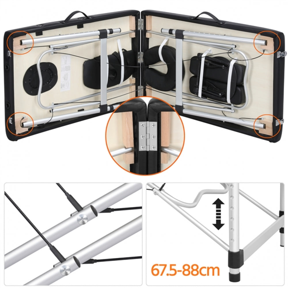 Adjustable Massage Bed Folding Salon Bed Massage Couch