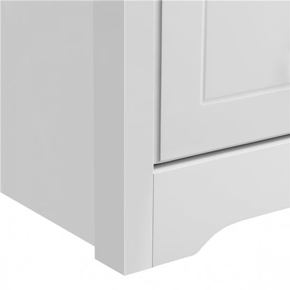 End Table with 2 Drawers and 1 Cubby Side Table Night Stand