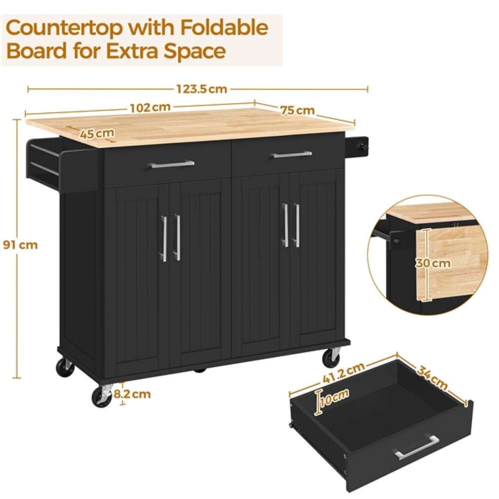Kitchen Trolley Kitchen Island on Wheels Kitchen Cart