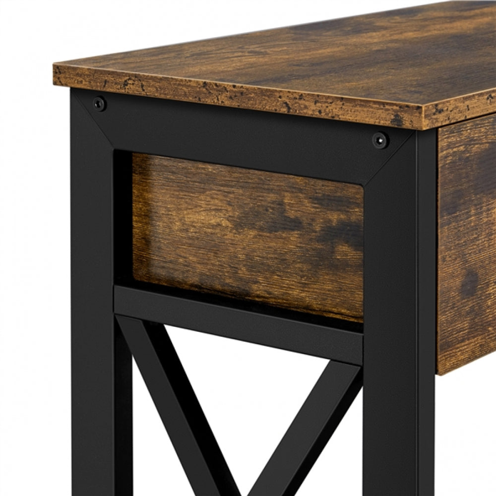 2-Tier X-Design Console Table Hall Table
