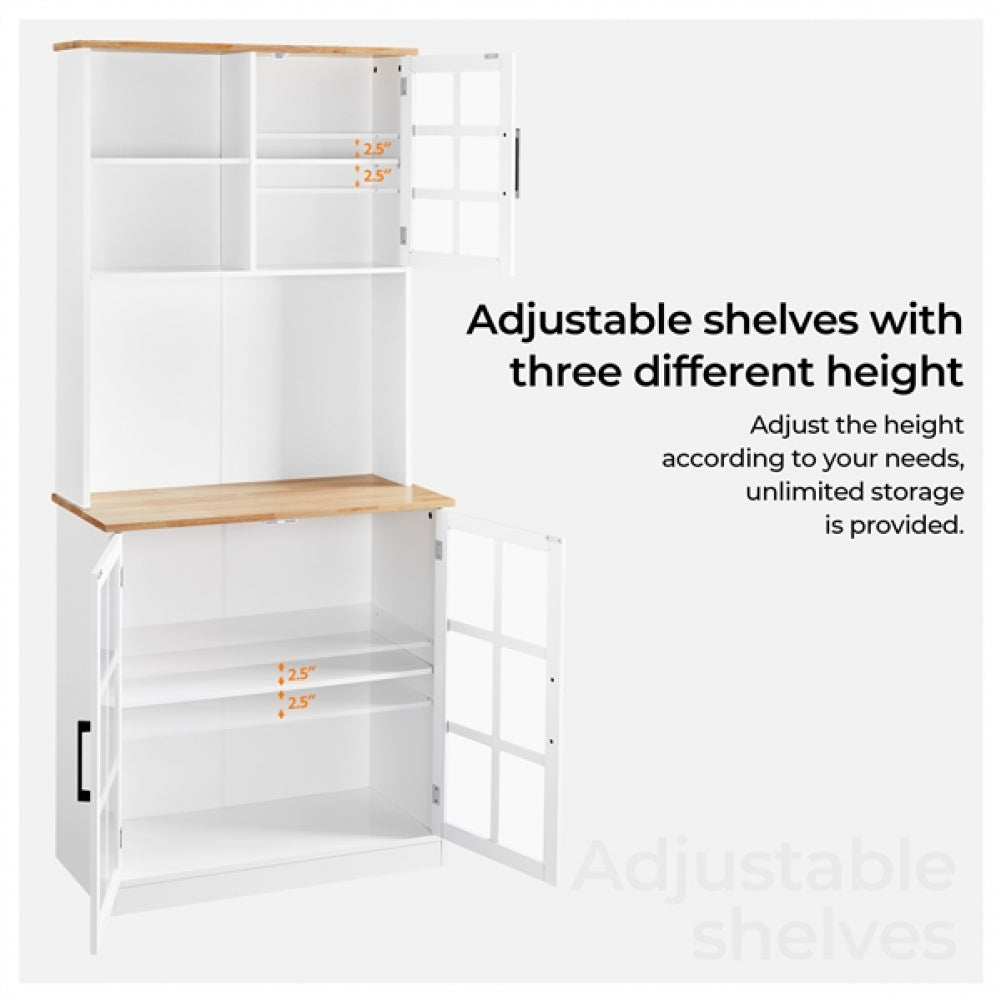 Kitchen Pantry Storage Cabinet Large Countertop Storage Kitchen Buffet