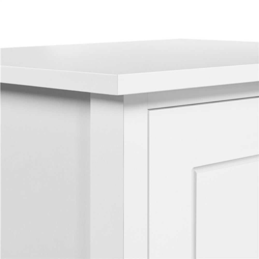 Extra Large End Table Classic Side Table Storage Cabinet