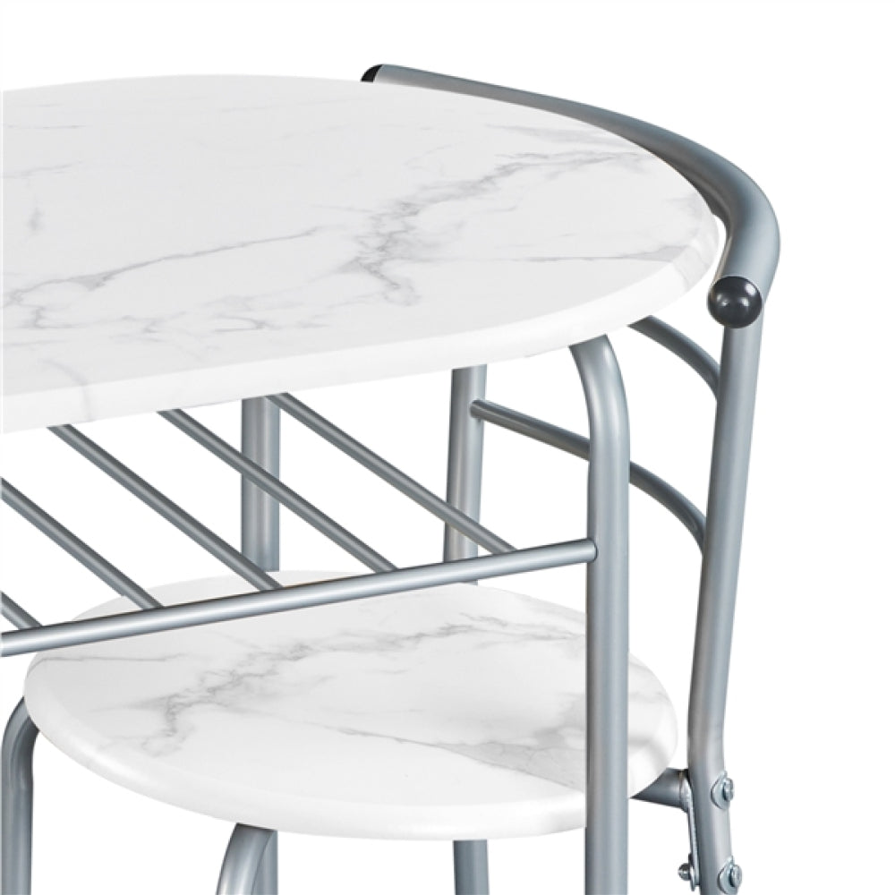 Modern Dining Set 1X Table + 2 Chairs
