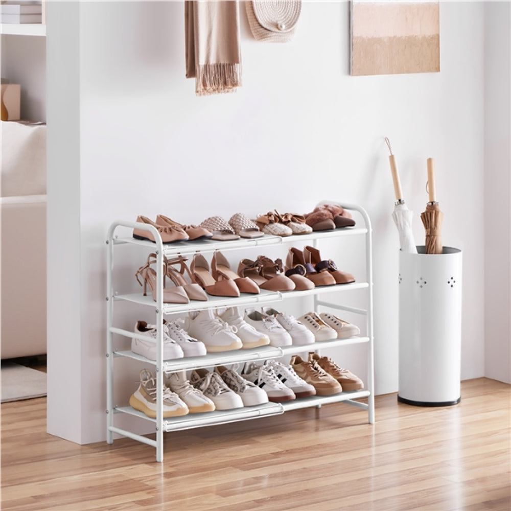 4 Tier Iron Shoe Rack Organiser