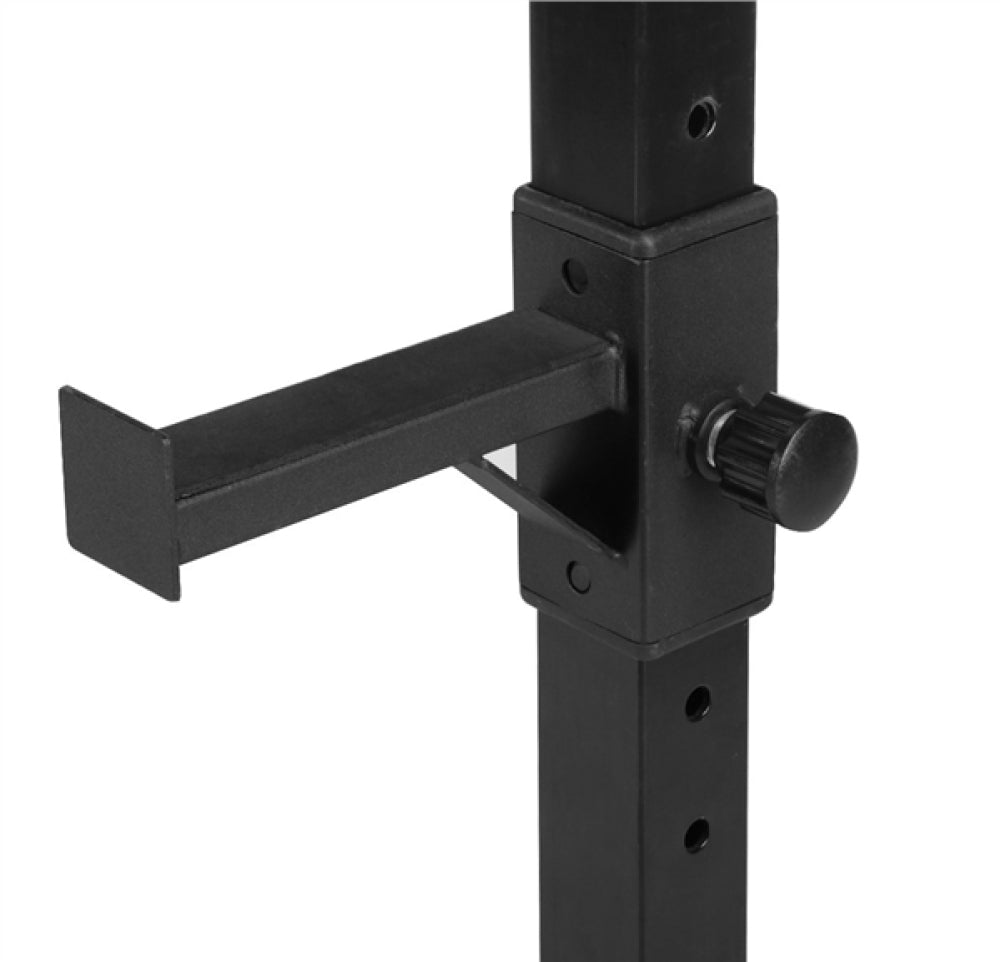 Pair of Adjustable Squat Rack Standard 45-70 Inch Solid Steel Squat Stand
