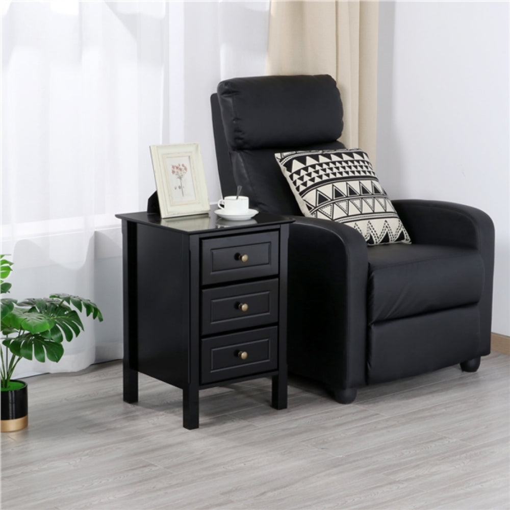3-drawer Bedside Table End Table Nightstand