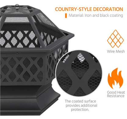 24in Heavy Duty Fire Pit