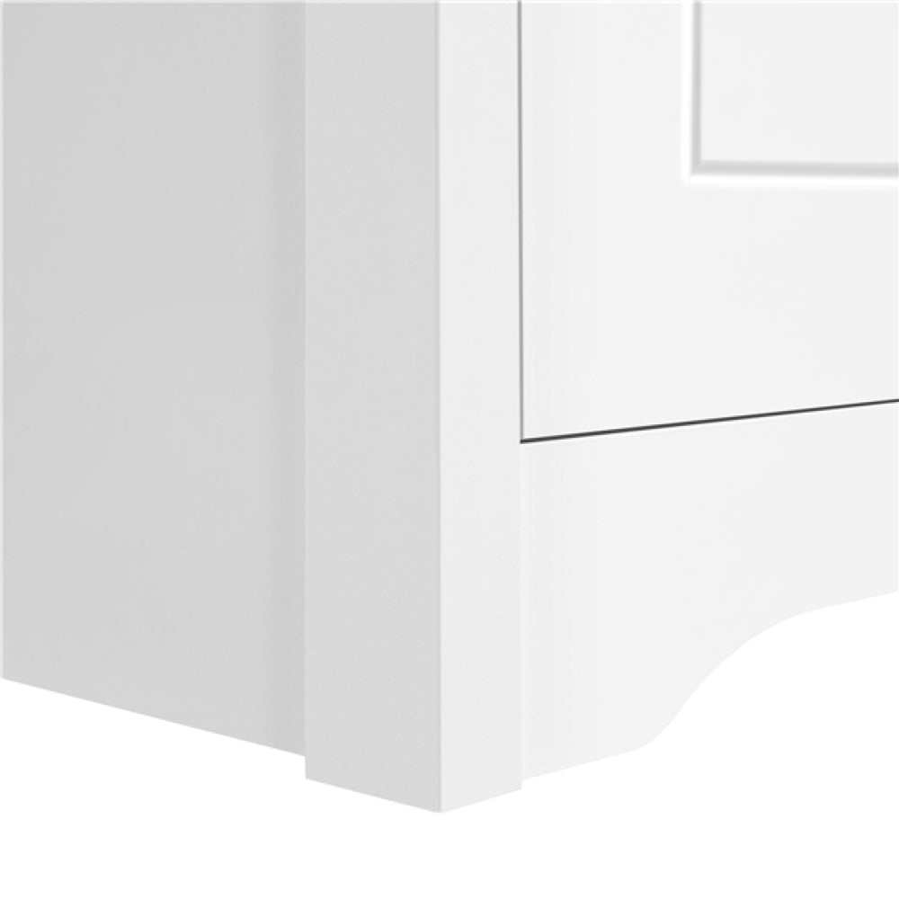 Extra Large End Table Classic Side Table Storage Cabinet