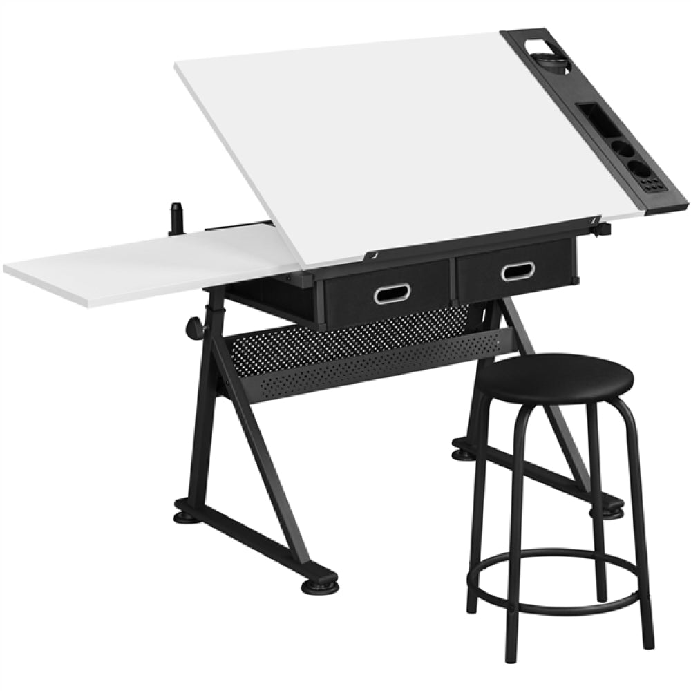 Drawing Table And Stool Set All-in-One Drawing Table