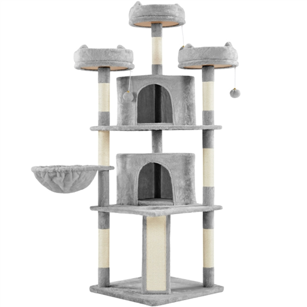 Large Cat Tree Big Cat House Plush Cat Tower
