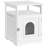 End Table for Pet House Pet Crate Indoor Cat Litter Box