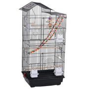 Metal Parrot Cage Bird cage w/Swing & Ladder