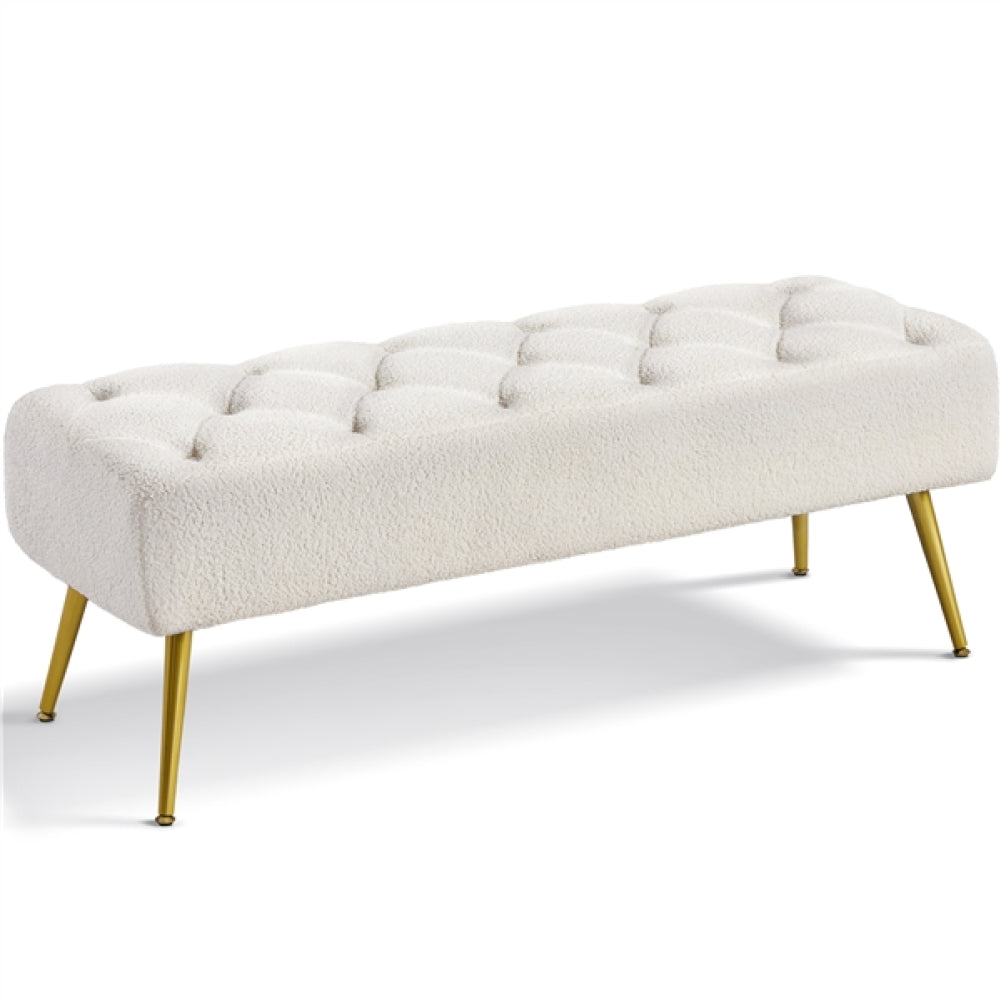 Upholstered Bedroom Benches Footrest Stool Ottoman Footstool Bench