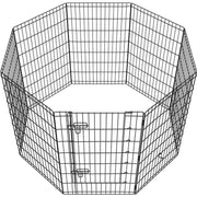 8 Panel Foldable Metal Dog Exercise Pen
