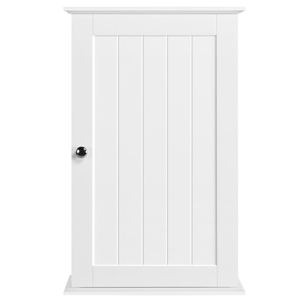 Wall Mounted Cabinet 3 Tiers Storage Single Door