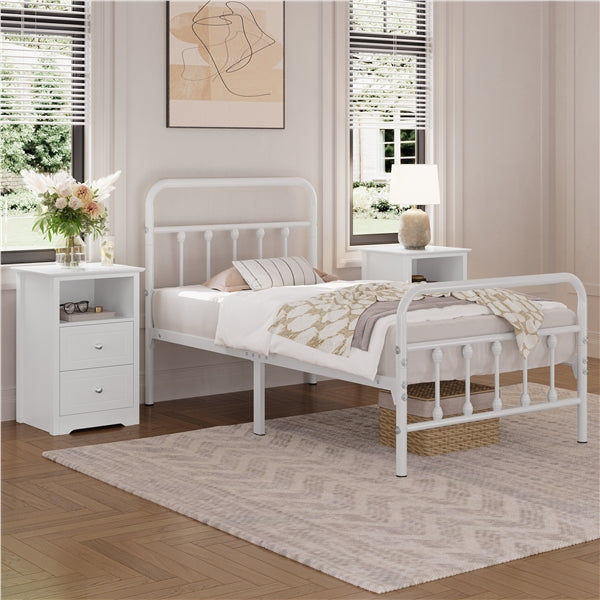 Set of 2 Side Tables Nightstands Side Tables End Table Nightstand