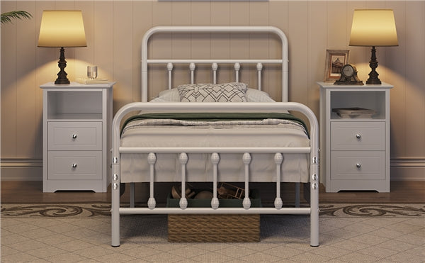 Set of 2 Side Tables Nightstands Side Tables End Table Nightstand