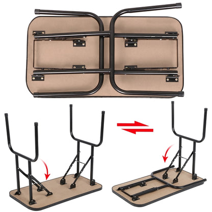 Pet Foldable Grooming Table Dog Cat Beauty Trimming W/Loop Noose Height Adjustable