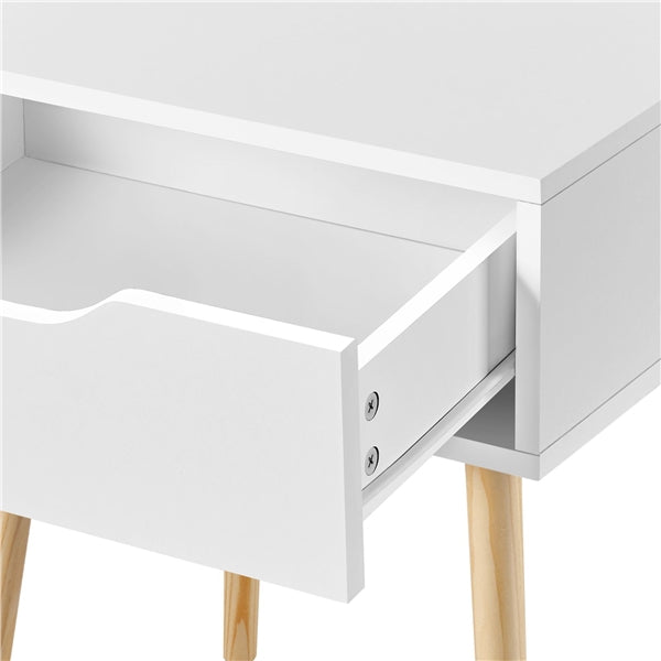 Mid-Century Modern Accent Sofa Side End Table Nightstand