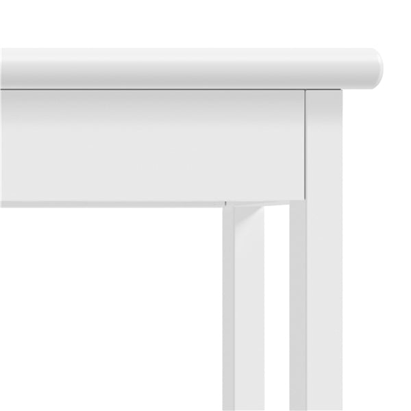 4-Tier Bathroom Floor Cabinet with Single Door & Adjustable Shelf