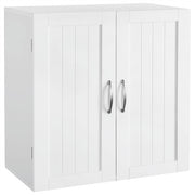 Wall Mount Cabinet Storage Organizer with Adjustable Shelf Cupboard Unit