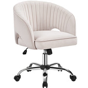 Home Office Chair Computer Chair with Tufted Barrel Back