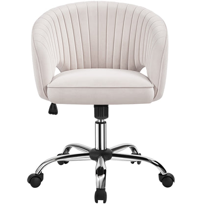 Home Office Chair Computer Chair with Tufted Barrel Back