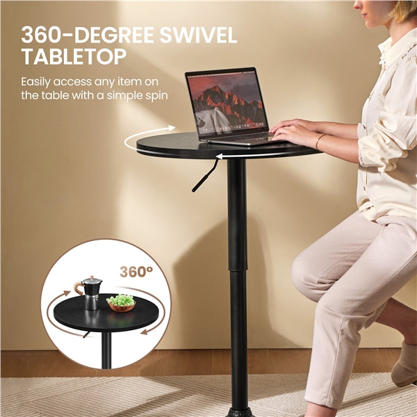 Adjustable Pub Table Bistro Table Pedestal Table