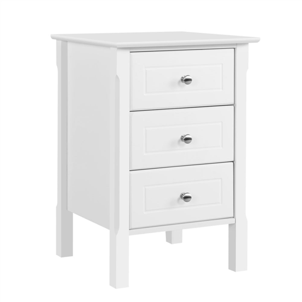 End Table Side Table Nightstand with 3 drawers