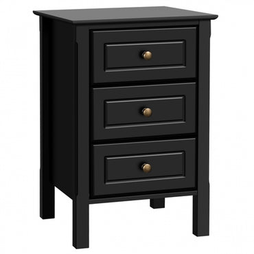 3-drawer Bedside Table End Table Nightstand