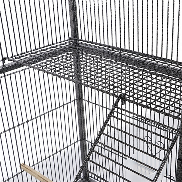175.5cm H Extra Large Pet Cage Mobile Large Bird Cage Parrot Cage
