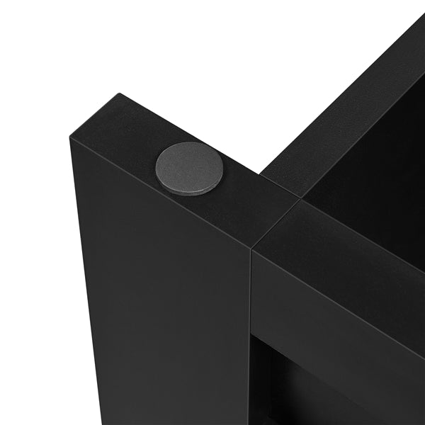 L 120cm Lift Top Coffee Table w/Hidden Compartment & 2 Open Shelves